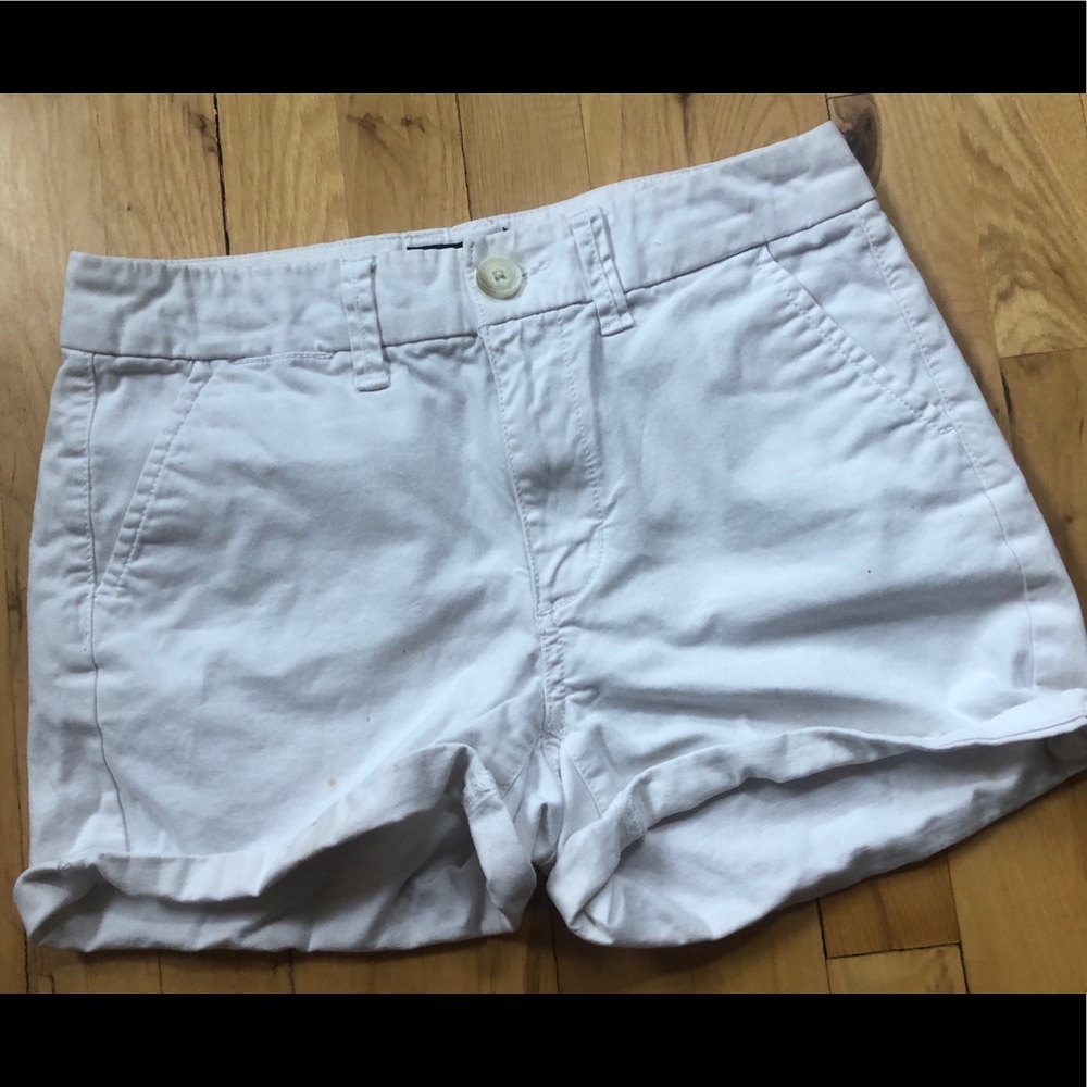 White Shorts